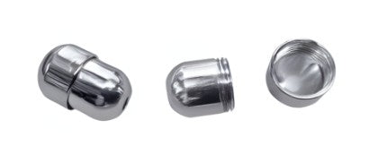 2 Part Cord Connector Matt Silver x 25