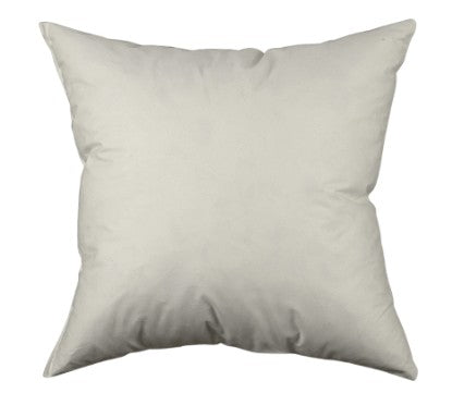 18 inch Square Hippo Feather Cushion 800G