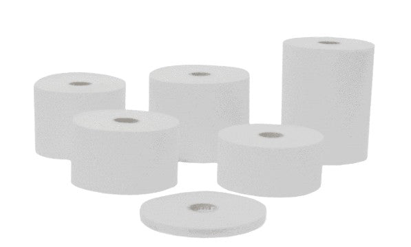 L672DS C27 12in WHITE BUCKRAM 50M