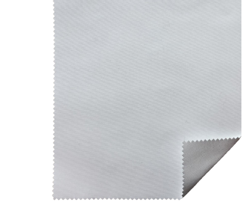 7630 White 180cm Blackout Roller Blind Fusible