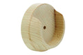 Unfinished Wood Poles 50mm Recess Bracket