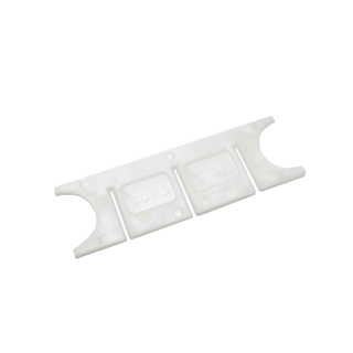 WHITE PLASTIC CORD TIDY X 100