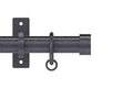 Arc 25mm Stud Pole Set Gunmetal 250cm
