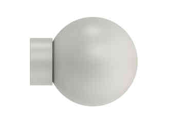 Arc 25mm Ball Finial Warm Grey