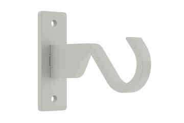 Arc 25mm End Bracket Warm Grey