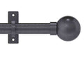 Arc 25mm Ball Eyelet Pole Gunmetal 250cm