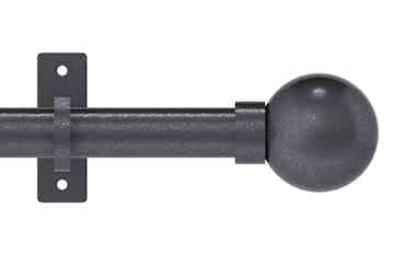 Arc 25mm Ball Eyelet Pole Gunmetal 250cm