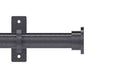 Arc 25mm Hammered Eyelet Pole Gunmetal 300cm