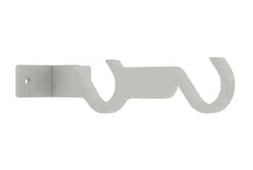 Arc 25mm Double Centre Bracket Warm Grey