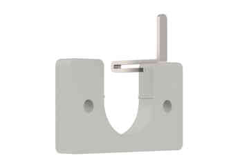 Arc 25mm Recess Bracket Warm Grey