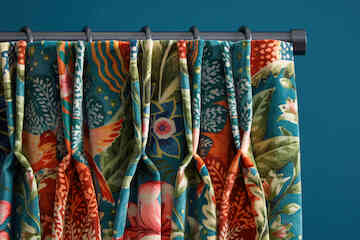 Arc 25mm Stud Eyelet Pole Linen 200cm