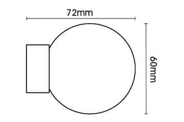Arc 25mm Disc Pole Set Lead 500cm